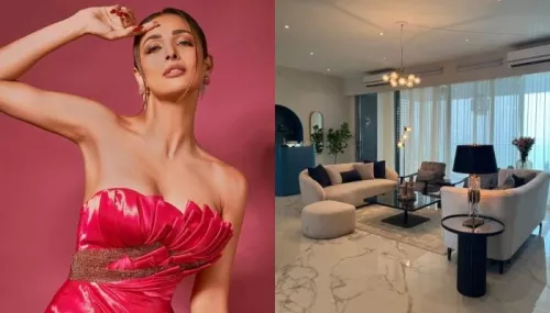 Malaika Arora's Modern Home Is All About Cosy And Luxurious Aesthetics With A Cute Blue Kitchen