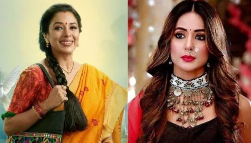 7 Highest-Paid Actresses Of Telly World, 'Anupamaa' Fame Rupali Ganguly To 'YRKKH' Fame Hina Khan