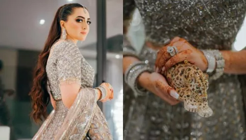 Bride Wore Manish Malhotra's Lehenga For 'Waalima', Paired Her Designer Outfits With Unique Clutches