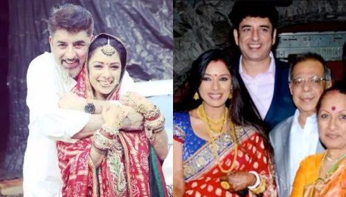 'Anupamaa' Fame Rupali Ganguly's Unseen Photo As A New Bride, Flaunts Shankha Pola And Mangalsutra