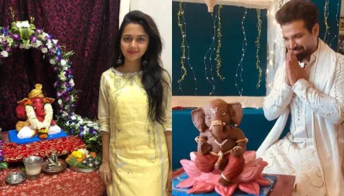 Eco-Friendly 'Ganeshotsav': Have A Look At These TV Celebs Who Make Their Own 'Ganpati' Idol