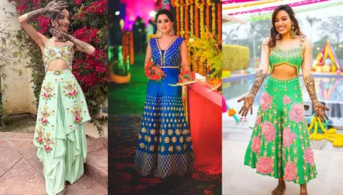 12 Brides Who Set Bridal Fashion Trend By Donning Exquisite Jumpsuits On Their Wedding Festivities