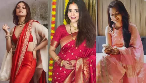 10 Saree Looks Inspired By Divas Having Bihar Roots For Chhath Puja 2023: From Sonakshi To Sriti Jha