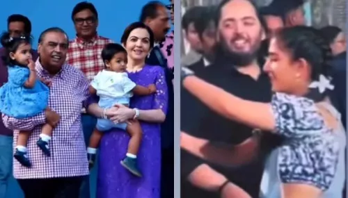 Radhika Merchant Dons Dungaree With Dolce Gabbana's Crop Top Worth Rs. 45K, Looks Cute In Piggytails