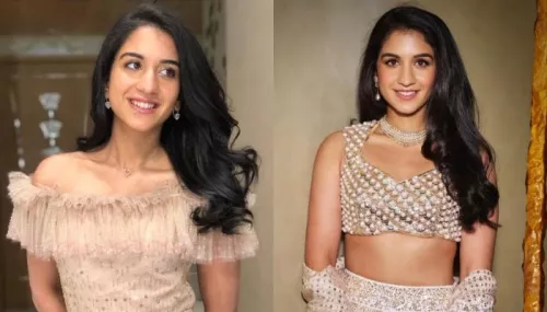 Radhika Merchant Exudes 'Barbie' Vibes In A Tulle Midi Dress Worth Rs 9.6 Lakhs, Dons A Rs 23K Belt