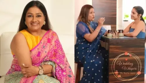 Drape Artist Dolly Jain Recalls Fixing A Bride's Short Lehenga, Slipped It Over A Kanjeevaram Saree