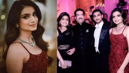 Billionaire Birla's Youngest Daughter, Advaitesha Wore Sabyasachi Gown With Rs. 5 Crore Necklace