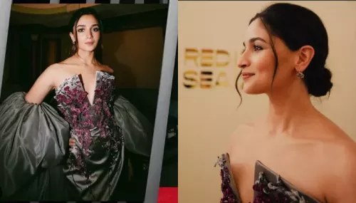 Alia Bhatt's Purple Embellished Grey Gown At The Red Sea Film Festival Is A Legacy Of Korean History
