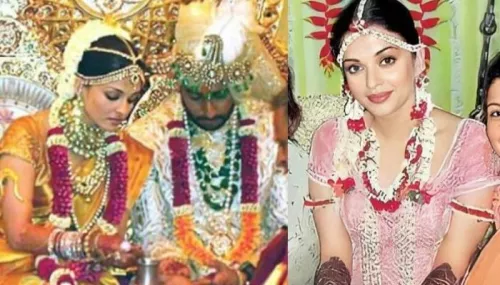 Abhishek Bachchan And Aishwarya Rai's Rare And Unseen Wedding Pictures: From Mehendi To 'Ghudchadi'
