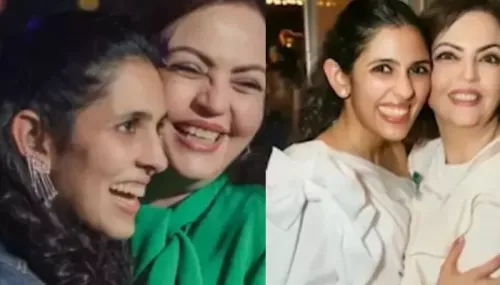 Nita Ambani And 'Bahu' Shloka Mehta's Old Pic Surfaces, Where They Twin In White-Hued Pricey Outfits