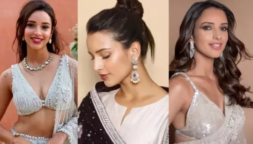 8 Times Triptii Dimri Stunned In Alluring Ethnic Attires: Pearl-Adorned Lehenga, Silk Suit To Sarees