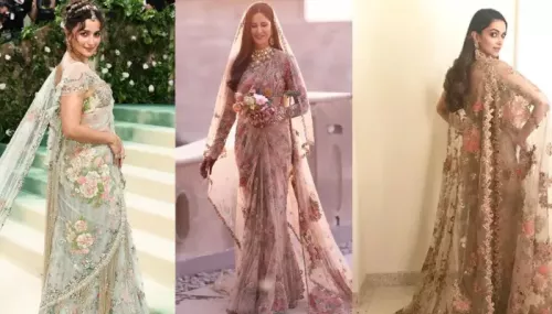 Alia Bhatt, Deepika Padukone Or Katrina Kaif, Who Wore The Floral Sabyasachi Saree Better?