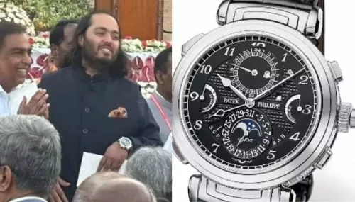 Anant Ambani's Patek Philipe Wristwatch Worth Rs 20 Cr. Steals Limelight At PM Modi's Oath Ceremony
