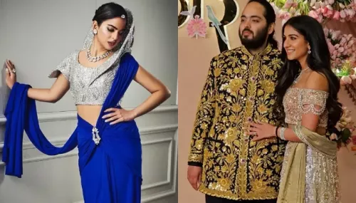 Isha Ambani's Picks A Customised Saree By International Brand, Schiaparelli For 'Sangeet'