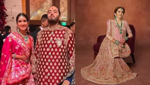 Nita Ambani's AJSK Attire For Anant-Radhika's Aashirwad Featured Names Of Her Kids And Grandchildren