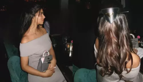 Suhana Khan Serves Glam In A Pretty Dress, Ties Hair With A Pricey Prada Clip, Carries Expensive Bag