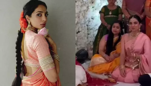 Sobhita Dhulipala Dons A 'Desi' Look At Sister, Samanta's Wedding, Flaunts Goofy Side In Unseen Clip