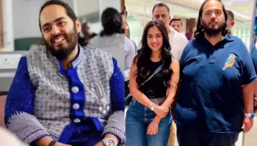 Anant Ambani Flaunts RM Ice Cube Watch Made With Blue Sapphire, It's A 1-Of-3 And Worth Rs. 22 Crore