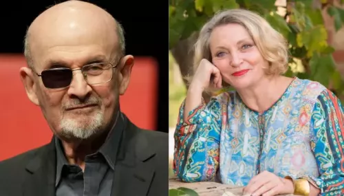 Inside 78-Yr Old Salman Rushdie's Dating Life, Married Five Times, Had An Affair With Robyn Davidson