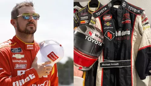 Michael Annett's Last Social Media Post Was A Touching Tribute To A NASCAR Legend, 'I'm So Happy..'