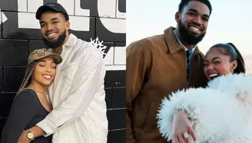Karl-Anthony Towns Gets Engaged To Jordyn Woods, A Love Story That Survived Scandal, Loss And 5 Yrs