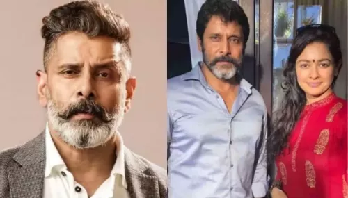 Vikram's Love Story With Wife, Shailaja, Met Her While Treating A Broken Leg To Interfaith Marriage