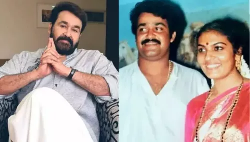 Mohanlal's Wife, Suchitra Used A Secret Code Name For The Actor While Stalking Him Before Marriage