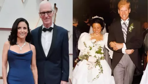 Julia Louis-Dreyfus, Brad Hall's Relationship Timeline, College Romance, 2 Kids, 'SNL' Days And More
