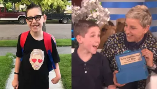 Who Was Ellen DeGeneres's 'Only Boyfriend', Tayt Andersen? The Boy Born With Half A Heart Dies At 19