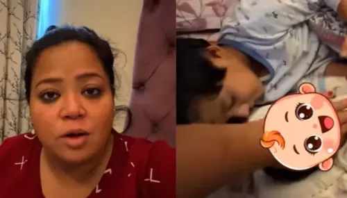 Bharti Singh Reveals Son Gola Leaves His Cartoon When His Younger Bro Kaju Cries During Massage