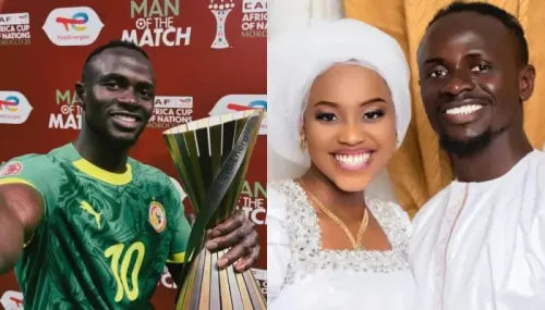 Who Is Sadio Mane's Wife, Aisha Tamba? Inside AFCON Winner's Marriage Story Ft. Age Gap Of 13 Years