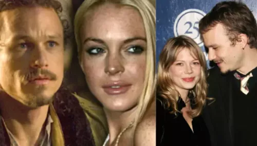 Inside Heath Ledger's Dating History, Was He In Relation With Lindsay Lohan Before Meeting Michelle?