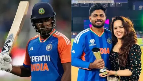 'Bow Your Head', Sanju Samson's Wife, Charulatha Remesh Hit Back At Trolls Ahead Of T20 WC 2026