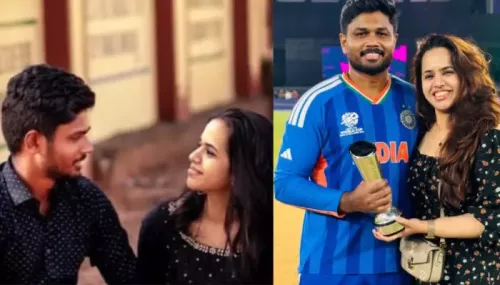 Sanju Samson Vs His Wife, Charulatha Remesh, Who Is Richer Among The Cricket Couple?