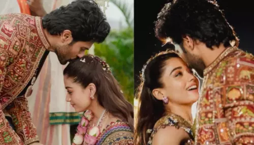 Rashmika Mandanna Shares Unseen Mehendi Pics Reveals Her Spiritual Side In Colourful Lehenga