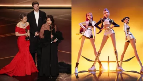 'KPop Demon Hunters' Big Sweep Among Oscar Winners 2026, Huntrix Brings 'Golden' To Life On Stage