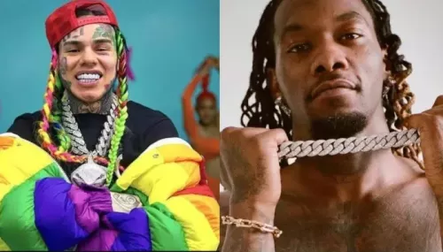 6ix9ine Drives To Offset Shooting Scene While Latter Remains In Hospital, Says, 'Lol I'm Clout...'