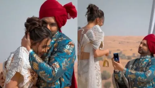 Karan Kundrra Proposes To Tejasswi Prakash On 'Desi Bling' 4 Yrs After Dating, Actress Left In Tears