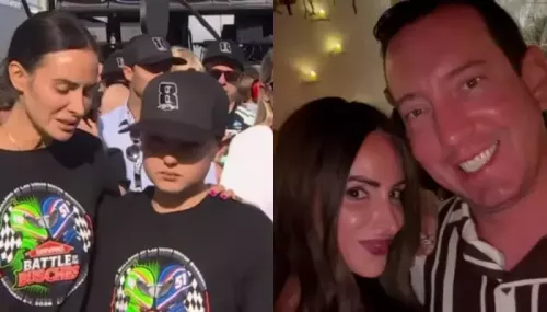 Kyle Busch's Widow Samantha Cries Inconsolably, Hugging Kids At Coca-Cola 600 During Final Tribute