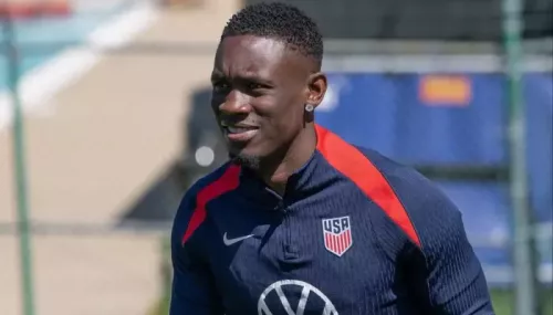 Folarin Balogun Breaks Silence Days After Red Card Controversy, Soccer Player Says, 'I Didn't Know'