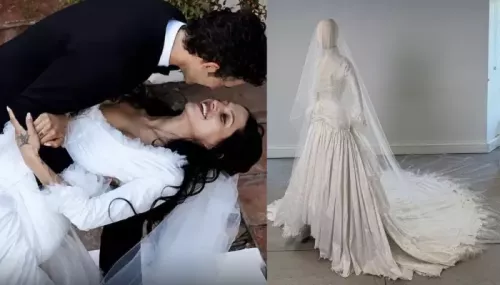 Gabbriette Married Matty Healy In A Tattered Gown, Inside The Bride's Unconventional Wedding Dress