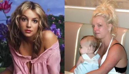 Britney Spears' Old Video Resurfaces Amid Family Feud, Recalls Almost Dropping Son, 'Stuff Happens'