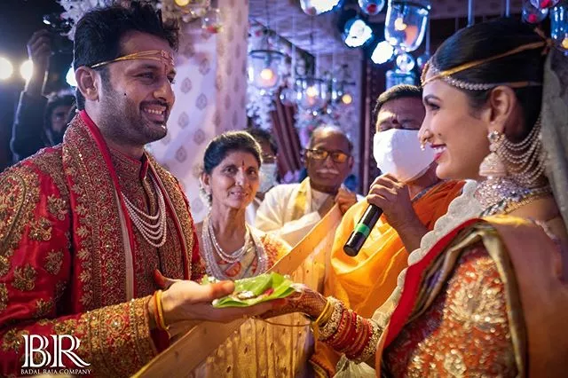 Telugu Star Nithiin Reddy Ties The Knot With Fiancee Shalini Kandukuri ...