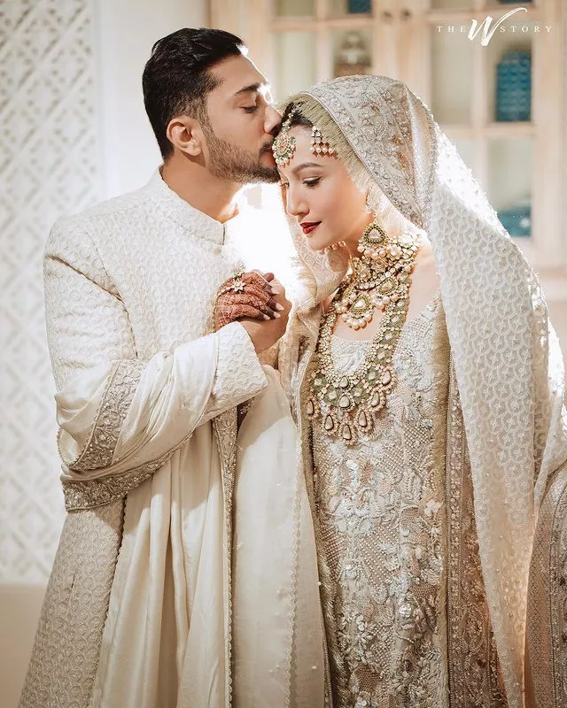 Gauahar Khan Flaunts Her Sparkling ZShaped Ring That Exudes Her