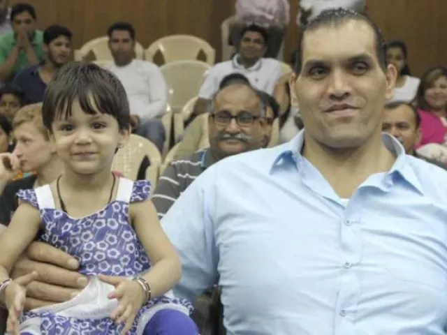 The Great Khali's Love Story With His Wife, Harminder Kaur Shows Rare ...