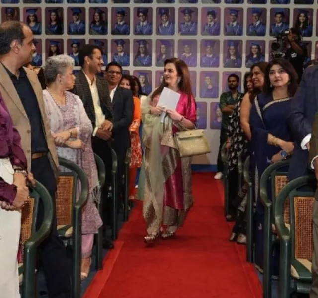 Nita Ambani Carries A Hermes Kelly Gold Hardware Bag Worth Rs. 88 Lakhs