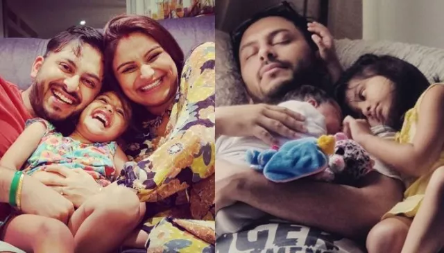 Dimpy Ganguly Posts An Endearing Moment Of Reanna Roy With Newborn ...