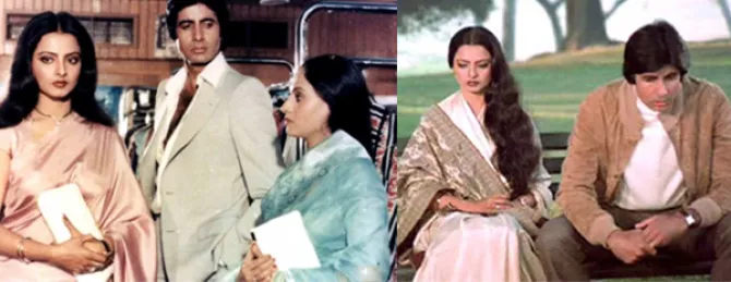 Amitabh with Jaya and Rekha