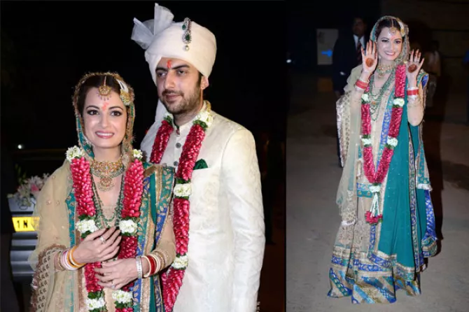 Dia Mirza And Sahil Sangha