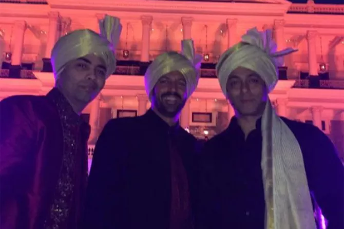 Salman Khan and Karan Johar